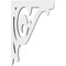 Ekena Millwork Bordeaux Architectural Grade PVC Bracket, 5/8"W X 4"D X 6"H BKTP01X04X06BO - alternate 3